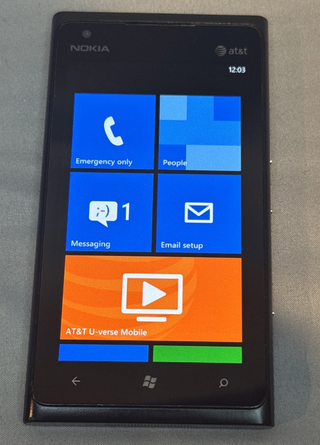 Nokia Lumia 900 &ndash; AT&T &ndash; Factory Reset &ndash; Windows Phone