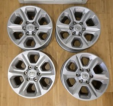 Set of 4 2010-2024 Toyota 4Runner 17" Wheel Rim 17 x 7 OEM Silver