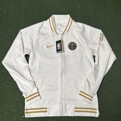 Nike Denver Nuggets 2023 NBA Champions Athletic Jacket Men s Small FZ1593-100