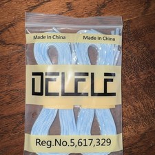 2 Pairs Delele 63 Inch Flat Blue( stars and moon Print) Shoe/Boot Laces New