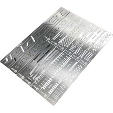 Model Stencil Templates Detail-up Scribing Li...
