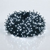Lichterkette Kaltweiß 720 Led - 51 M - Weihnachtslichterkette Weiß Innen + AußEn