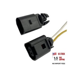 Ambient Air Temperature Sensor with 2-pin Connector Plug Wiring Harness