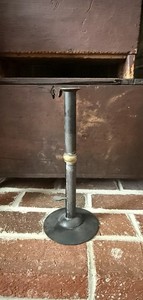 Handmade Primitive Wedding Band Hogscraper Candlestick Metal
