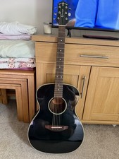 Crafter jFE85 EQ Electro Acoustic Guitar with New Padded  Gig Bag And Capo. VGC