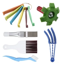 6 PCS Air Conditioning Fin Cleaner Set, Air Conditioner Fin Comb Straightener...