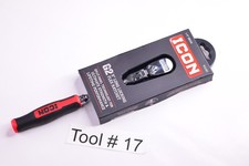 Snap on Ratchet 1/4 Drive Flex Head TM835 Black Handle Snap-on