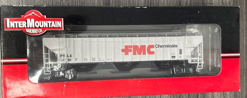 Tolva de 3 bahías InterMountain Railway HO RTR 47377-02 4750 CF FMC 17307 NUEVA EN CAJA | Condition: New