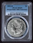 2021-D PCGS MS69 MORGAN Silver $1 Dollar Coin Denver Mint MS69
