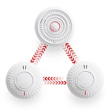 Wireless Interlinked Smoke & Heat Alarm Bundle | Scotland & England Law