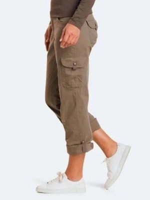 KUHL Women Born In The Mountains Splash Roll Up Cargo Pants Sz 12