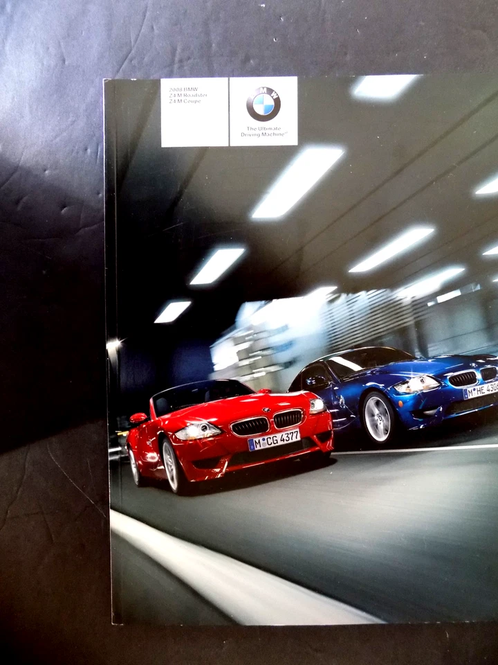 2008 bmw Z4 owners sales brochure m roadster new original coupe - Image 4 of 4