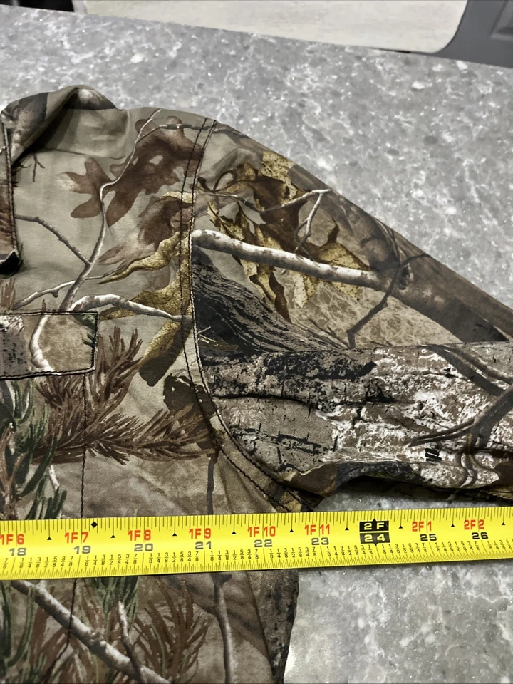 Walls Shirt AP Camo Mens XL Short Sleeve Button Up - Image 4 of 4