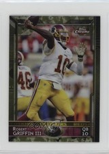 2015 Topps Chrome Mini STS Camo Refractor 59/99 Robert Griffin III #3 12xq