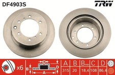 Disque de frein Hyundai TERRACAN