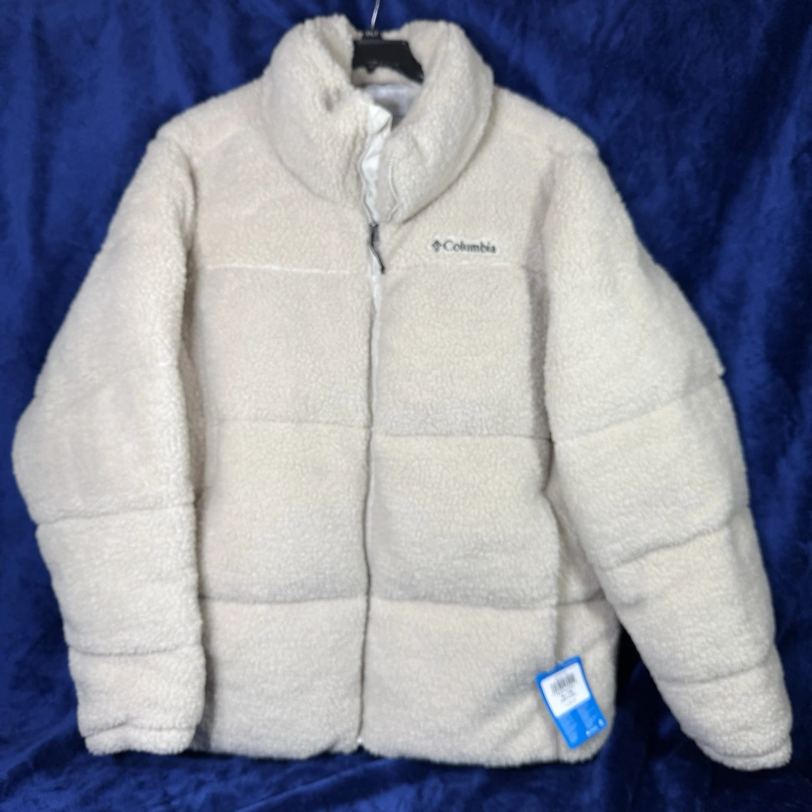 Columbia Sportswear Men’s Insulated Puffect Sherpa Puffer Jacket Coat XL