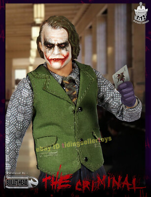 Bullet Head 1/12 サイズ ホアキンジョーカー BH008【新品】 Bullet Head BH008 The Mental Joker 1/12 ACTION FIGURE | eBay
