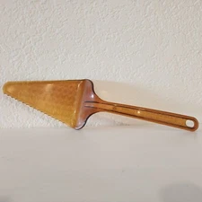 Ultratemp Amber Pie Cake Server Spatula Serrated Robinson Knife Co Made In USA