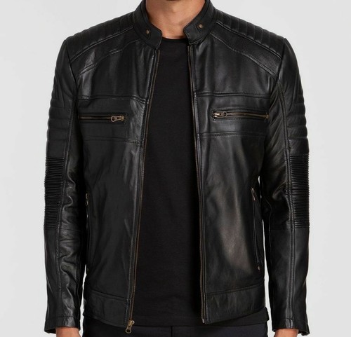 $395 Jared Lang Men's Black Padded 