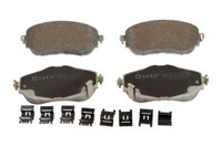 Quaro QP2884 BremsbeläGe Set, Scheibenbremsen FüR Toyota
