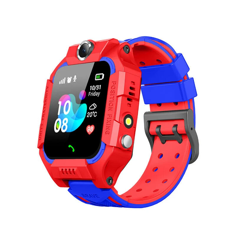 Reloj inteligente niños con cámara rastreador GPS llamada emergencia niños  niños