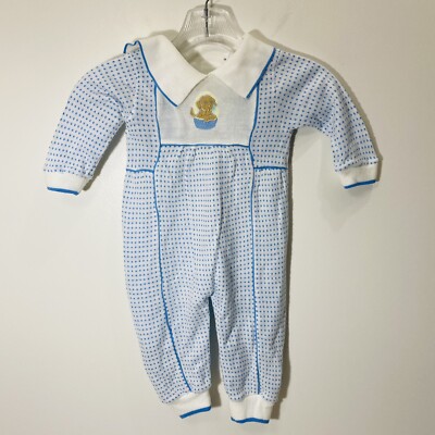 Vintage 80s mine alone baby outfit 69 months retro vintage