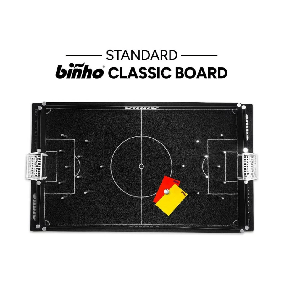 Binho Board 2 Jugadores Deportes Dedo Movimiento Clásico Portátil Juego de Mesa RARO Foto 3 de 4