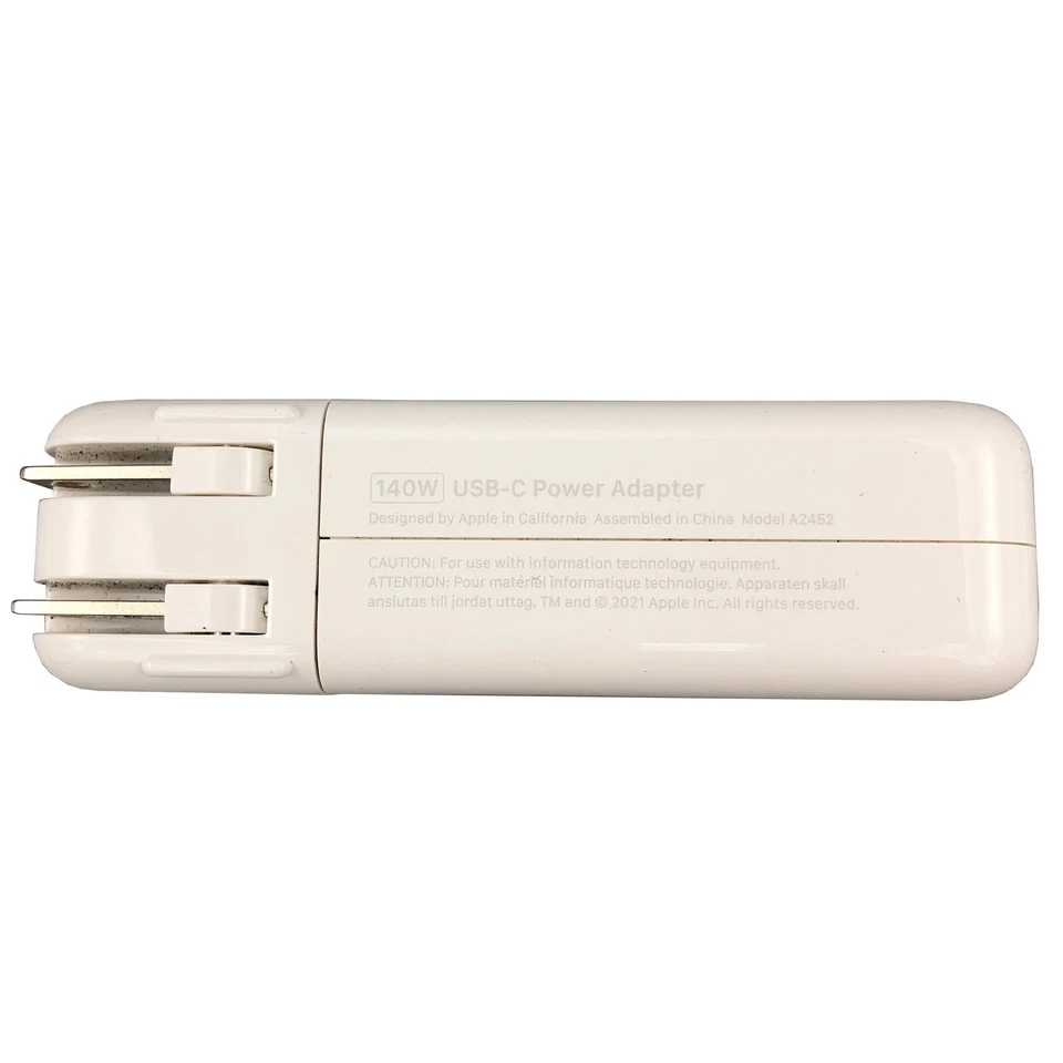 Original Apple 140W USB-C Power Adapter Charger for 2021 or Later MacBook Pro M1 - Image 4 of 4