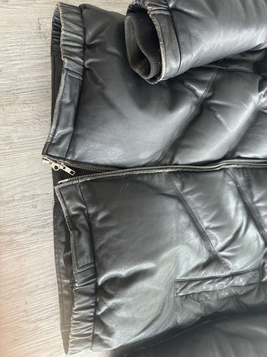 Supreme Leather Down Jacket *read* | eBay Supreme Leather Down Jacket *read* | eBay