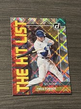 2022 Donruss #THL-1 Trea Turner The Hit List Diamond  Los Angeles Dodgers