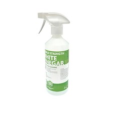 Hexeal Double Strength White Vinegar | 500ml Spray Grease and Surface Cleaner 9.98 per litre