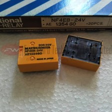 NOS NF4EB-24V Electromechanical Relay 24VDC 2A 15 Pins x 1PC