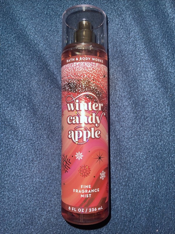 Bath and Body Works WINTER CANDY APPLE Fine Fragrance Body MIST Spray 8 OZ *NEW*