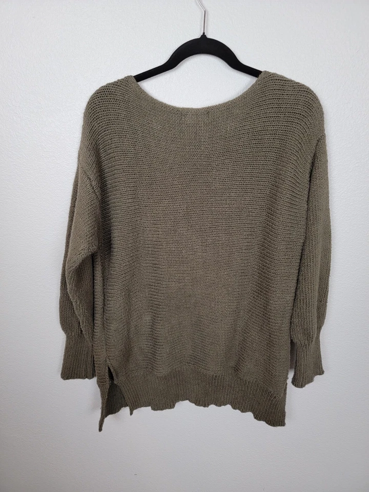 NUEVO Suéter Pullover Soybu Talla Grande Para Mujer Verde Oliva Foto 2 de 4