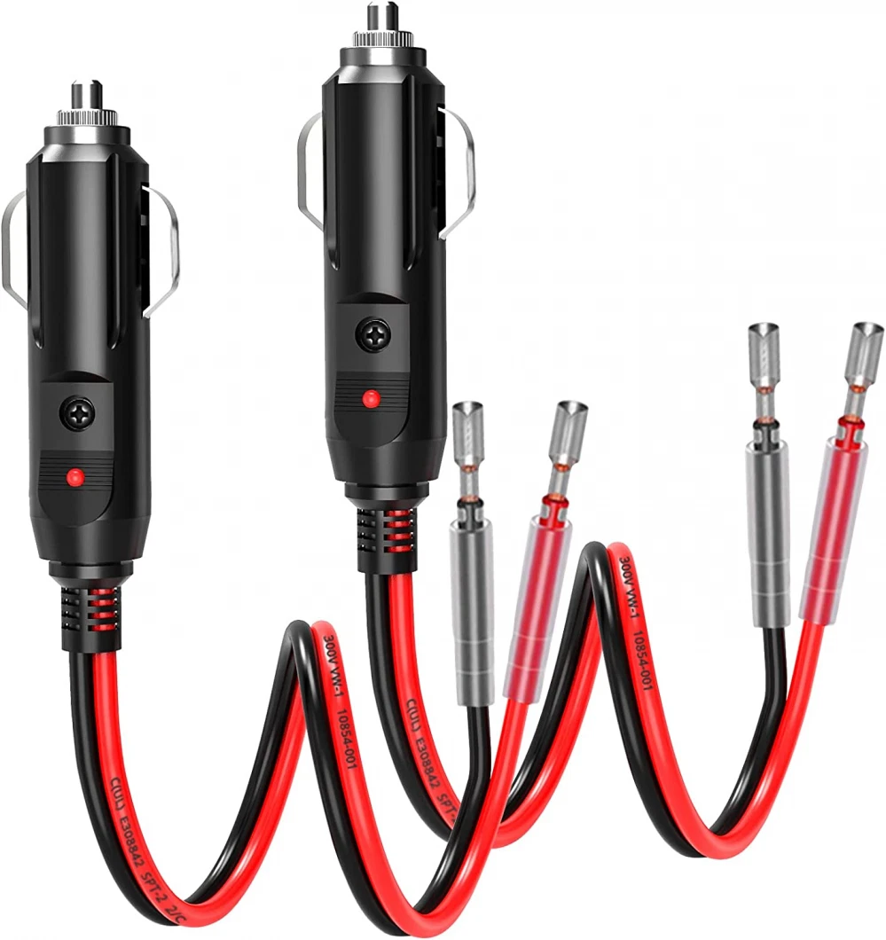 Fused cigarette lighter plug deals