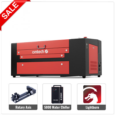 OMTech MF1220-50 50W CO2 Laser Engraver Cutter with Premium Accessories Combo B