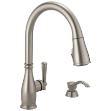 Delta Charmaine Pull-Down Kitchen Faucet Stainless-Certified Refurbished