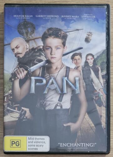 ^ Pan ~ DVD ~ Region 4 ~ PAL ~ Jackman Hedlund Mara Seyfried ~ FREE postage!! - Photo 1/3