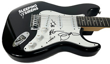 SLEEPING WITH SIRENS Signed Autograph Electric Guitar Band x3 Kellin Quinn COA SLEEPING WITH SIRENS Signed Autograph Electric Guitar Band x3 Kellin Quinn COA