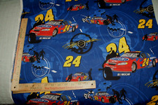 NASCAR 24 Jeff Gordon 18 In x 44 W Springs Fabric Quilting Cotton Fast Shipping