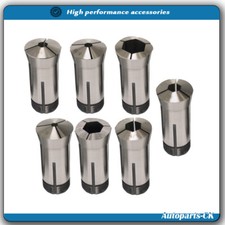 5C 7Pcs Collet Hex Set 0.0006TIR 1/4", 5/16", 3/8", 1/2", 5/8", 3/4", 7/8" NEW