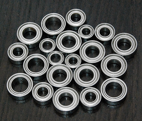 (21pcs) HPI SAVAGE XL 5.9 MONSTER TRUCK Metal Sealed Ball Bearing Set - Picture 1 of 1