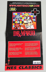 Jeu Dr Mario nes classics sur Nintendo Game Boy Advance GBA