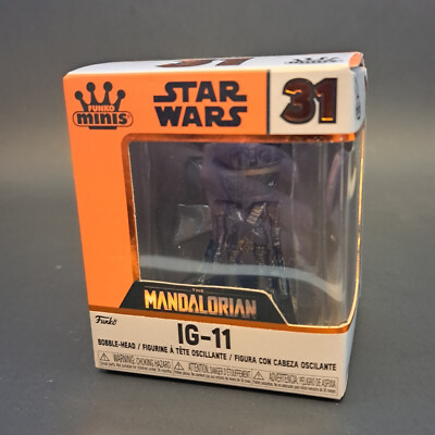Funko Minis Star Wars The Mandalorian IG-11 #31 Bobblehead