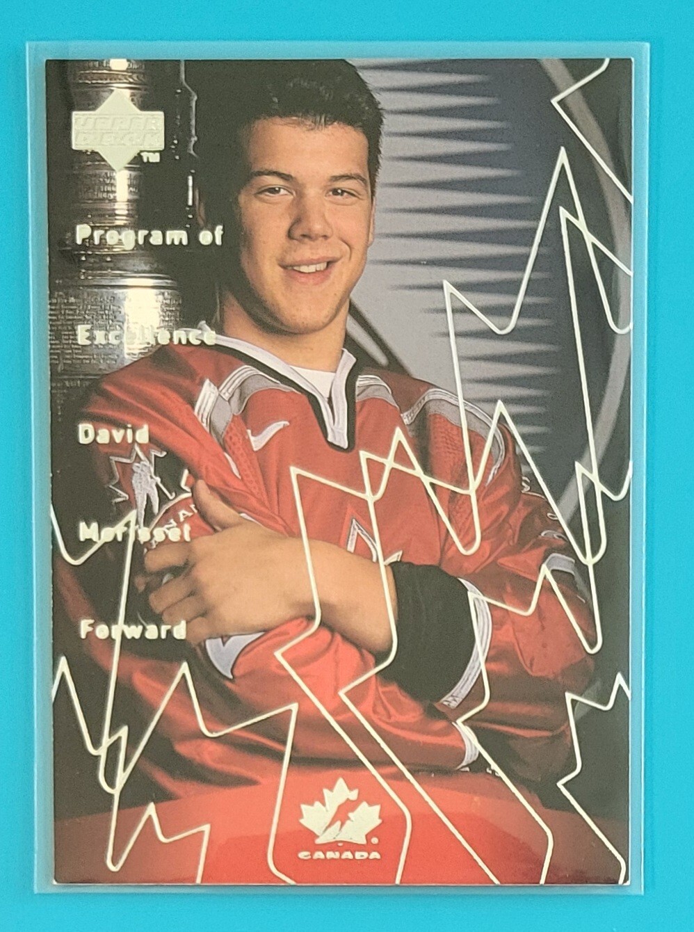 1998-99 Upper Deck Program of Excellence #406 David Morisset Team Canada Hockey 