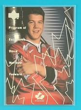 1998-99 Upper Deck Program of Excellence #406 David Morisset Team Canada Hockey 