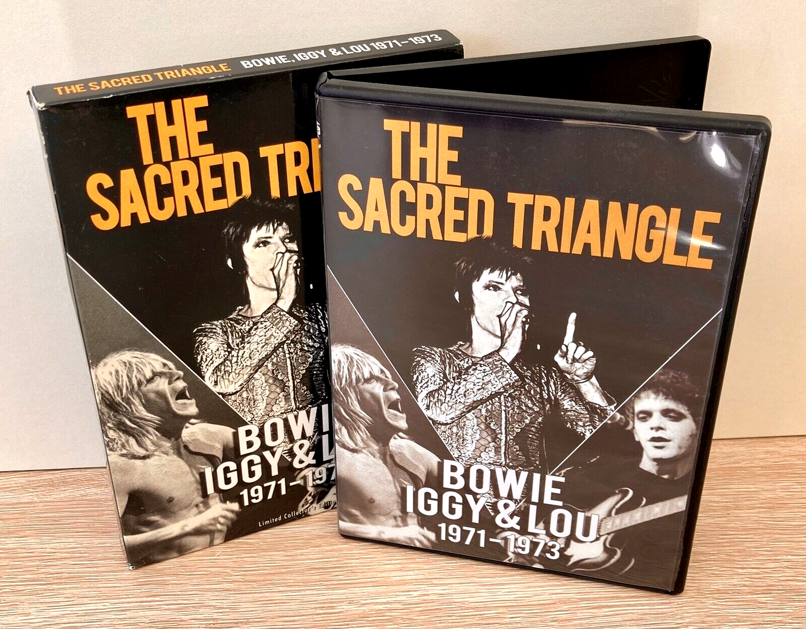 David Bowie, Iggy Pop And Lou Reed - The Sacred Triangle DVD Limited Collectors