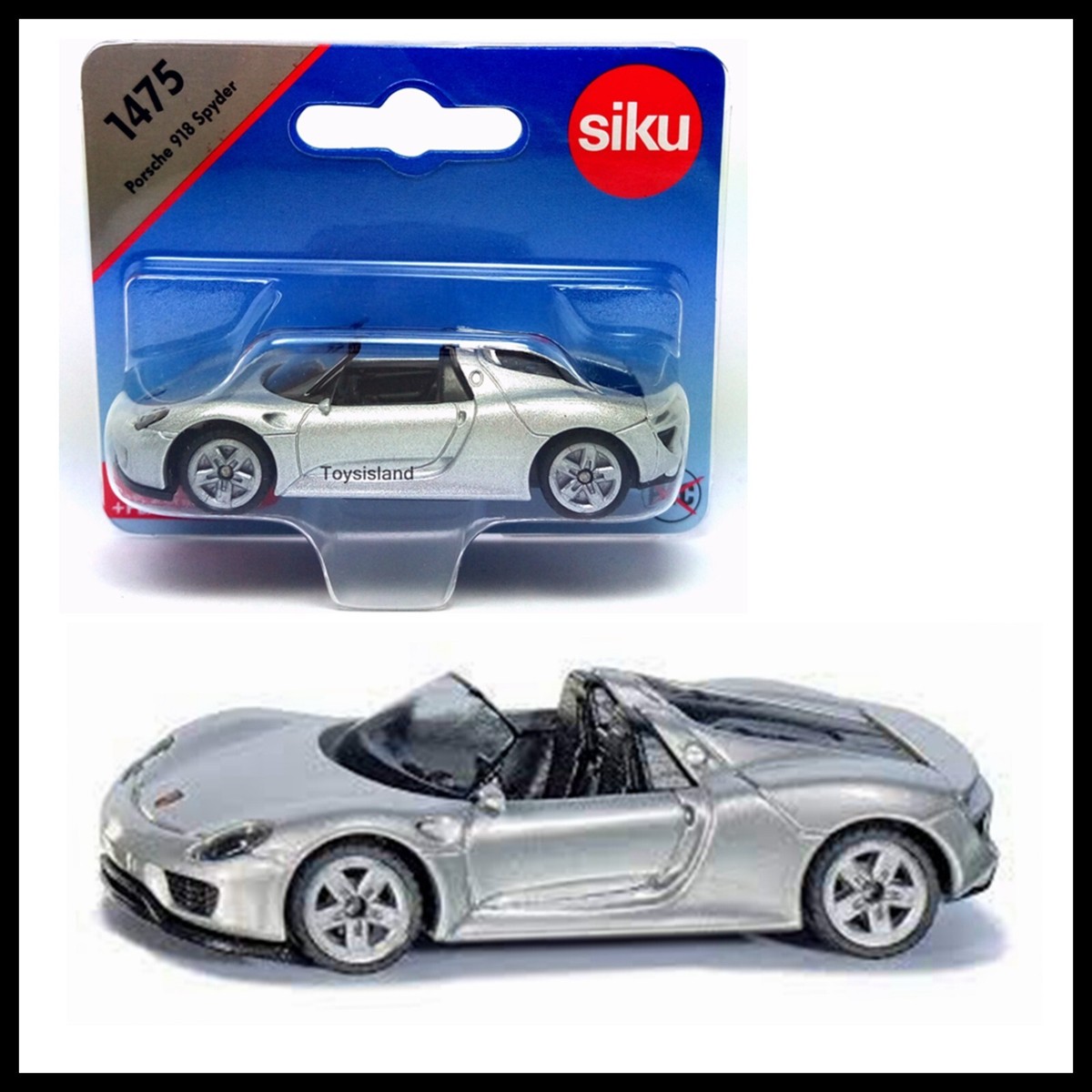 ぽすけ様 Siku 1475 PORSCHE 918 SPYDER New Diecast Car Silver | eBay