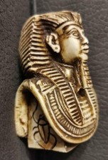 Egitto - STATUETTA in Alabastro di TUTANKHAMON 2