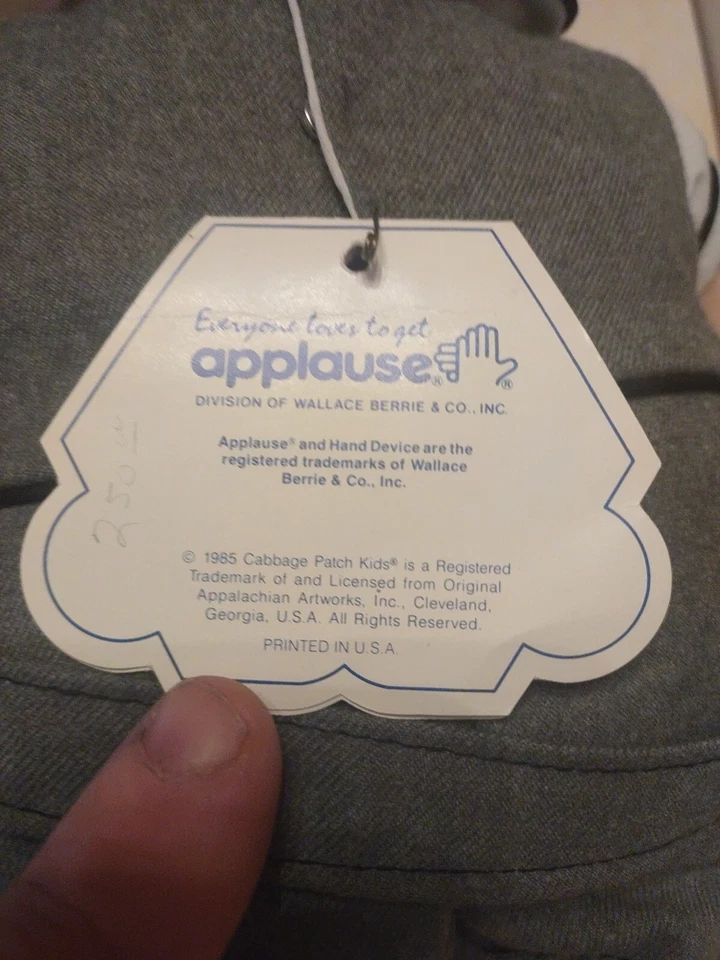 1985 Porcelain Collection Timothy David Cabbage Patch Kids Doll 16" New in Box — 第 4/4 张图片